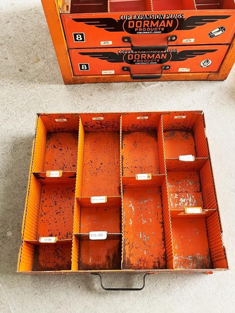 1940-50's Dorman社製 ヴィンテージ パーツキャビネット②