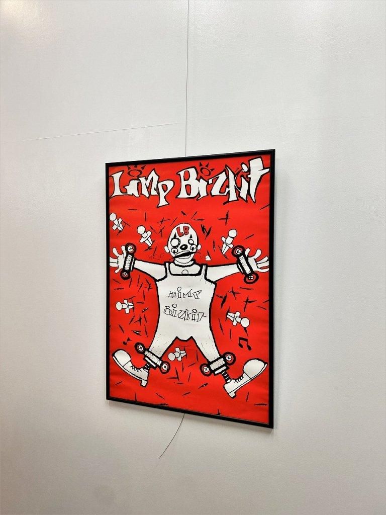 2000's Limp Bizkit 額入りポスター - アンティーク、ビンテージの