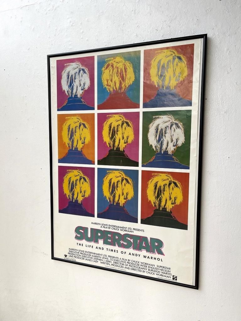 大幅値下げアンディ・ウォーホル 超レア・ヴィンテージポスター 大幅