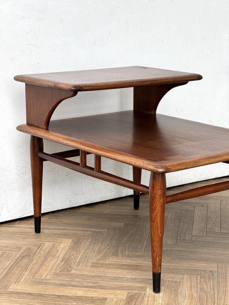 アメリカ製 50s マガジンラックテーブル ステップエンドテーブルセット