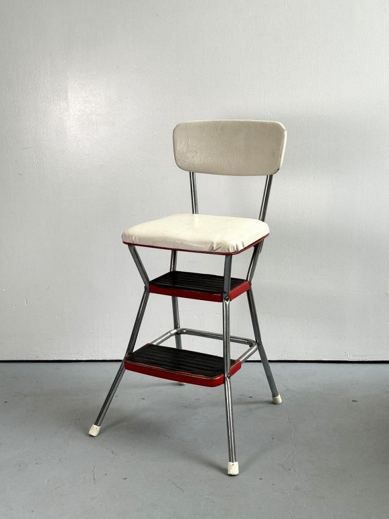 COSCO社製 ヴィンテージ ステップチェア - アンティーク、ビンテージの