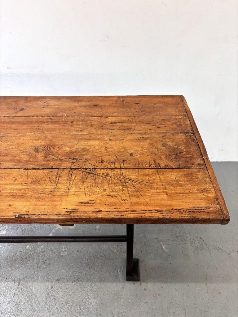 ヴィンテージ インダストリアル ワークテーブル - アンティーク