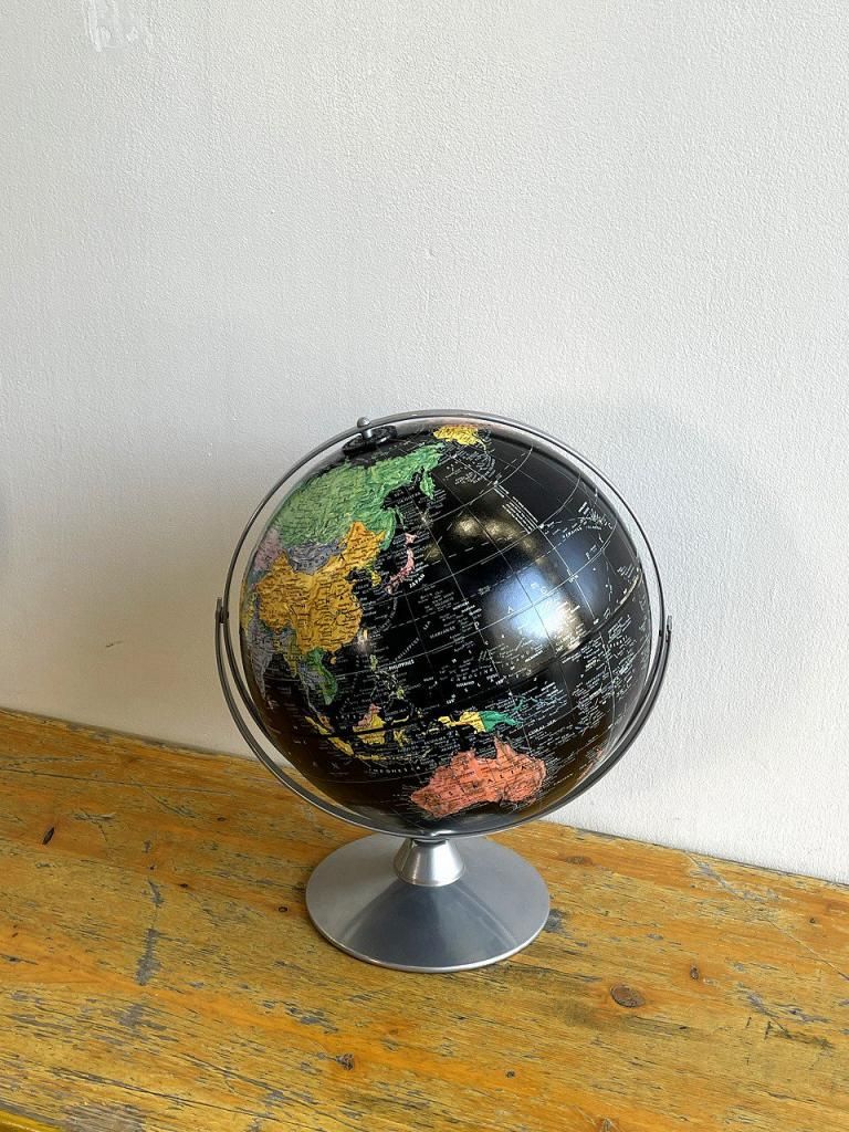 REPLOGLE社製 ヴィンテージ ブラックオーシャン グローブ / 地球儀