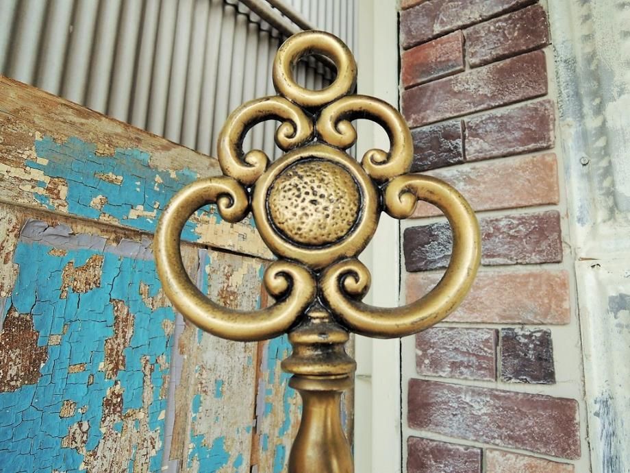 1960's ヴィンテージ T字 ブラス コート ハンガー ラック