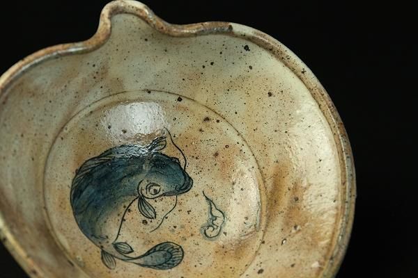 池田省吾 「 粉引鯰片口鉢 」 種子島 無比 - レトロ ＆アート空間