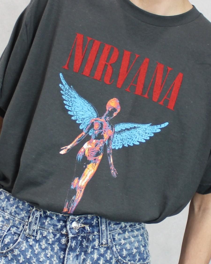 90s ニルヴァーナ インユーテロNIRVANA IN UTEROTシャツ XL NIRVANA