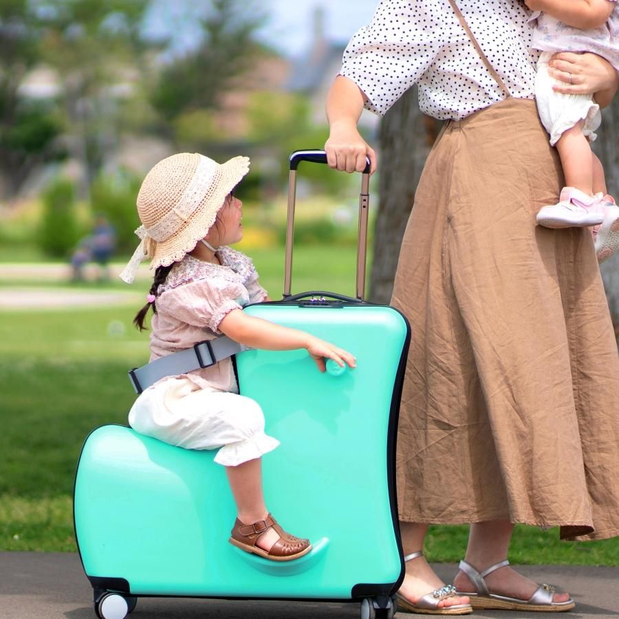 キッズキャリーケース オリベラ 子供が乗れるキャリー Mサイズ 24