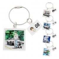 限定1000個生産 シリアルナンバー刻印 モンキー3Dキーチェーン