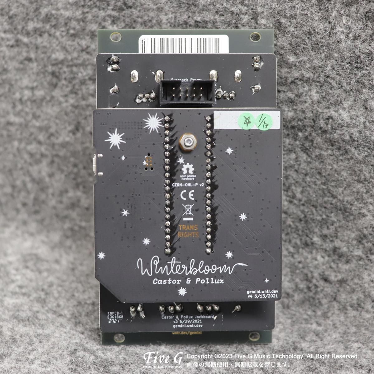 Winterbloom Castor & Pollux V1モジュラーシンセ Winterbloom Castor
