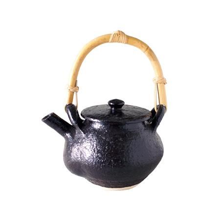 直火土瓶 黒釉(ACT-61) - 伊賀焼窯元 長谷園 公式通販