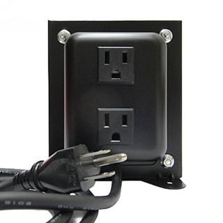 100V⇒110V~120V600VA 単相単巻トランス(コンセント3P→3P) [SU-6EE