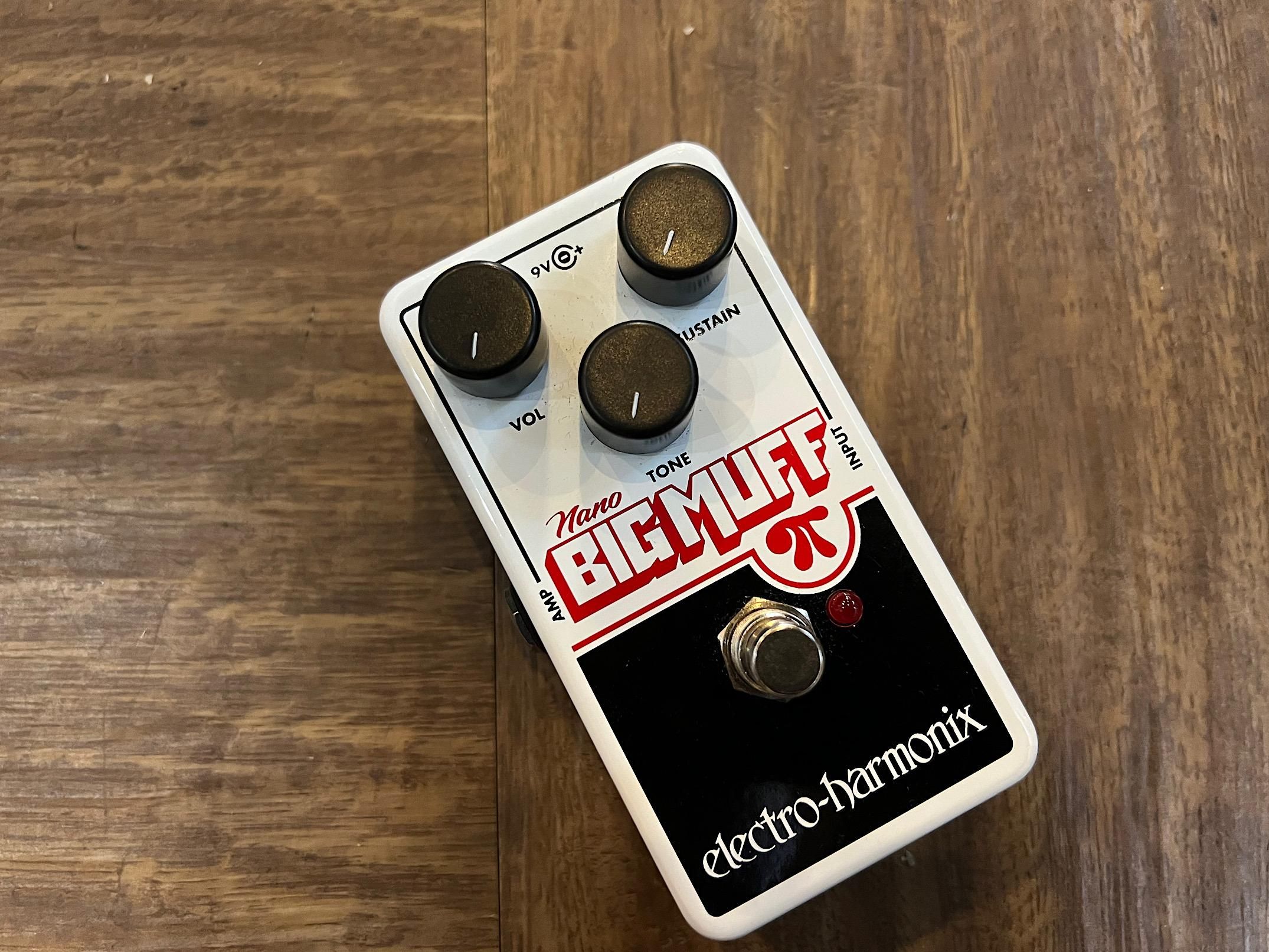 ELECTRO-HARMONIX NANO BIG MUFF ミニサイズながらサウンドはそのまま