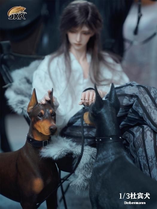 ⭐︎希少 大きな番犬 ぬいぐるみ ドーベルマン？ロットワイラー