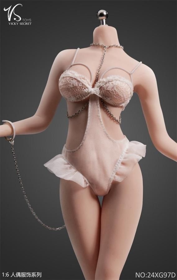 送料無料 1/6 VSTOYS 24XG97 ボディチェーンストラップ セクシーレース