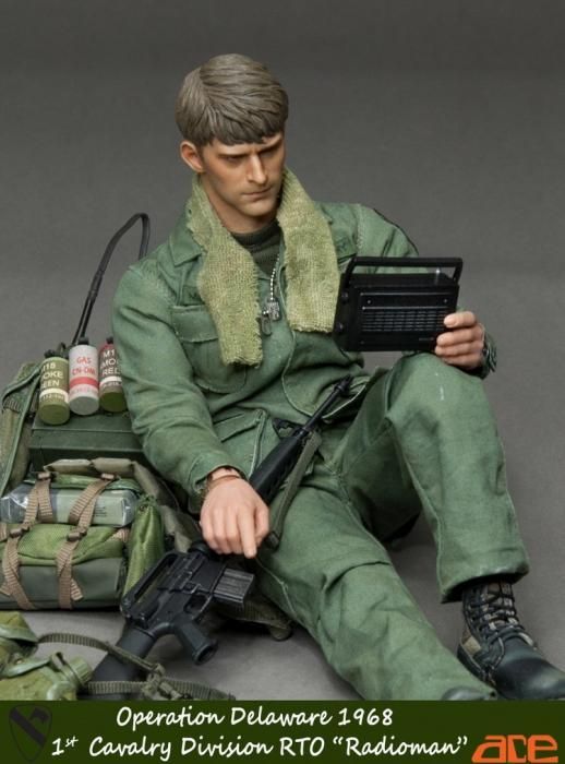 フィギュア 米軍 ベトナム戦争 1968 金属製 完成品 フィギュア 米軍