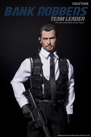 発売済み1/6 CRAFTONE 005A Bank Robbers チームリーダー 豪華版 2