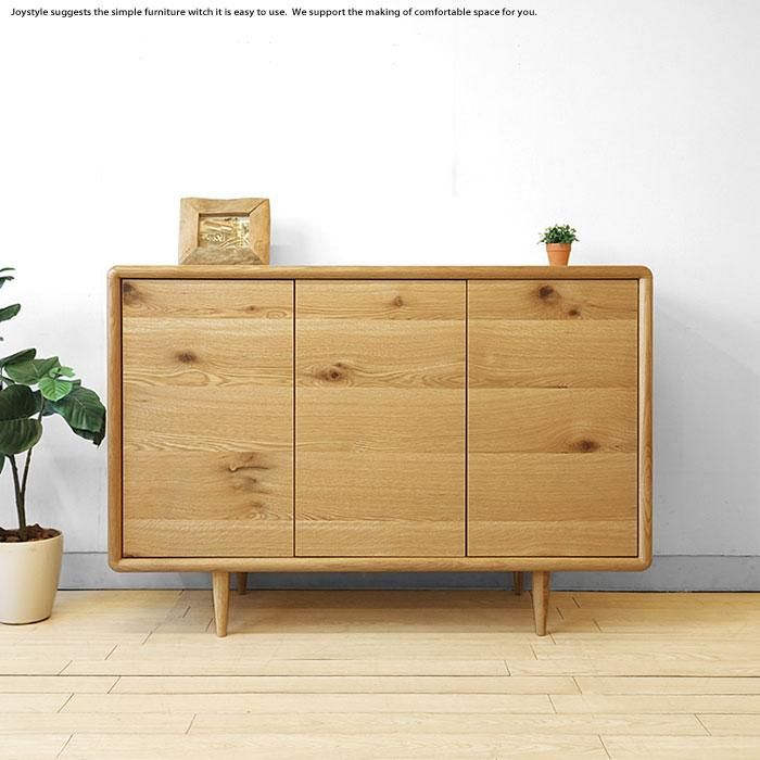 サイズデザインオーダー可！2引出2観音扉キャビネット○ナチュラル