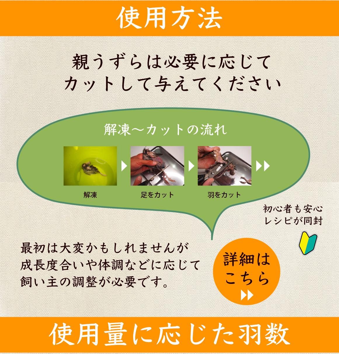 ウズラ25羽餌用 頭付き内臓未処理 オーガニック育ち【冷凍配送】