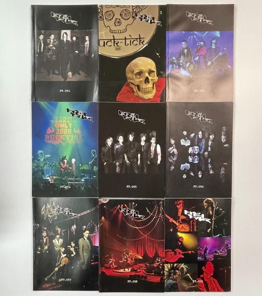 underkaws】BUCK-TICK ファンクラブ会報20冊セット underkaws】BUCK