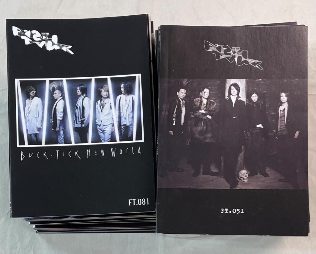 BUCK-TICK バクチク 会報 FISHTANK FT.50〜59 10冊 BUCK-TICK バクチク