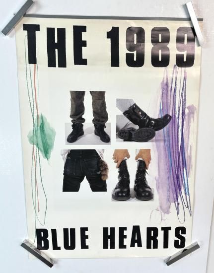THE BLUE HEARTS ポスター 甲本ヒロト THE BLUE HEARTS 103cm×73cm（B1