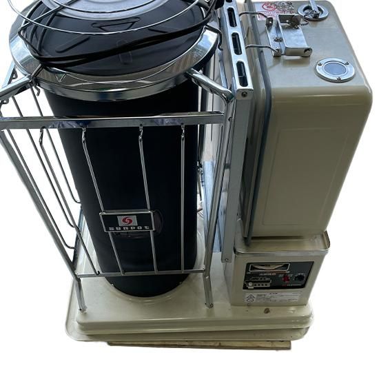 ☆サンポット 半密閉式煙突ストーブ KSH-7011RC B 2022年 サンポット