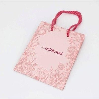 soaddicted ショッパー（ピンク）紙袋 - エレガンス. コスメティック