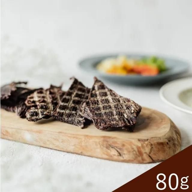 犬用 鹿肉ジャーキー 80g【常温】 - 国産鹿肉 ドックフードと犬用