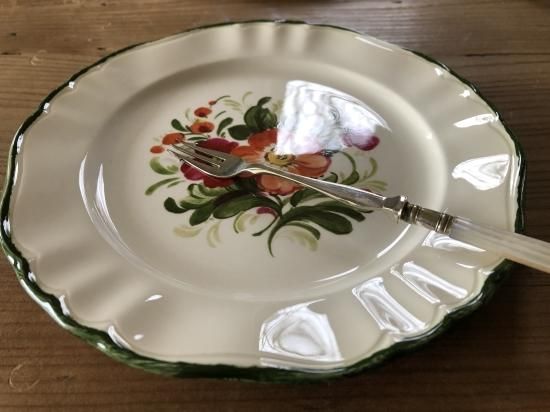 アンティークプレート5枚イタリアpagnossin