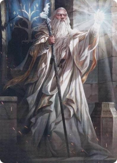 指輪物語 Mtg 白のガンダルフ ポスター Amazon.co.jp: mtg 白の