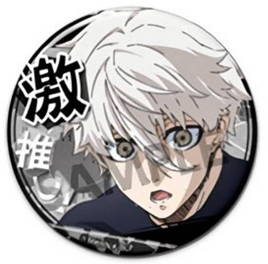 ブルーロック レッツゴーアウト Let's Go out 2 缶バッジ 御影玲王