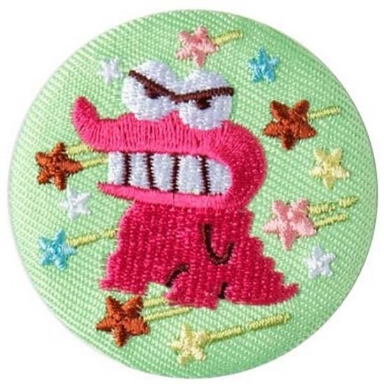 クレヨンしんちゃん ワニ山さん 82個限定 BIG 缶バッジ クレヨン