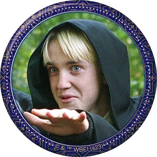 ハリーポッターアルティメタルバッジドラコ・マルフォイ缶バッジ