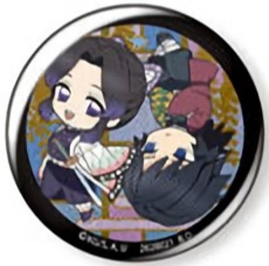 鬼滅の刃 ダイニング 缶バッジ 胡蝶しのぶ 冨岡義勇 C賞 胡蝶しのぶ＆