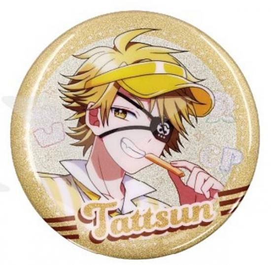 たっつん】カラフルピーチ ラメキラカンバッジコレクション ダイナー