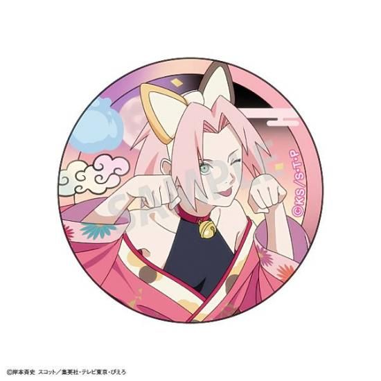 NARUTO J-world 缶バッジ 春野サクラ NARUTO J-world 缶バッジ 春野サクラ