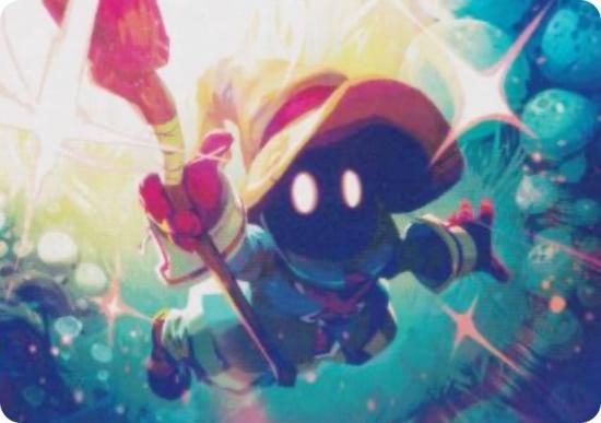 マジックザギャザリング FIN JP 17/53 迷える黒魔道士、ビビ (日本語版