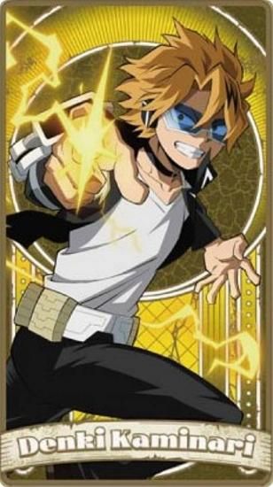 上鳴電気(B)】僕のヒーローアカデミア アートカードコレクション