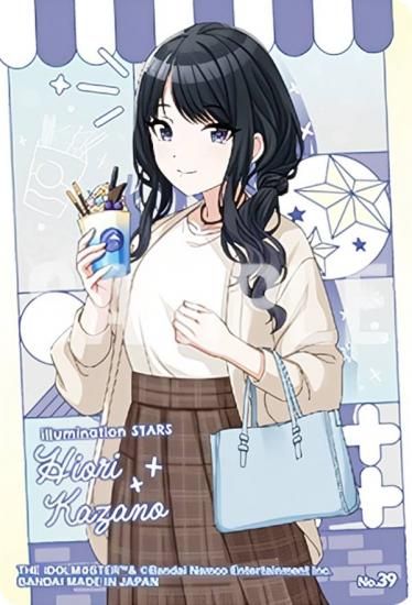 No.39 風野灯織】 アイドルマスター シャイニーカラーズ クリアカード