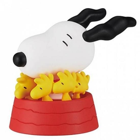 デザインA】PEANUTS スヌーピー&ウッドストック なかよしフィギュア2