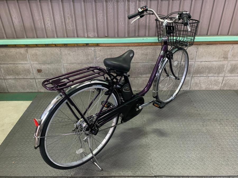 電動自転車 パナソニック ビビTX 26インチ パープル 6.6ah 2010年頃