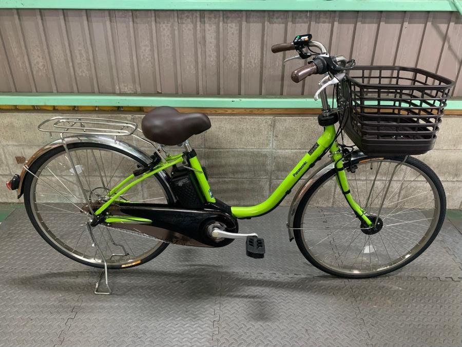 電動自転車 26インチ パナソニック 新基準 ビビ デラックス 大容量7Ah