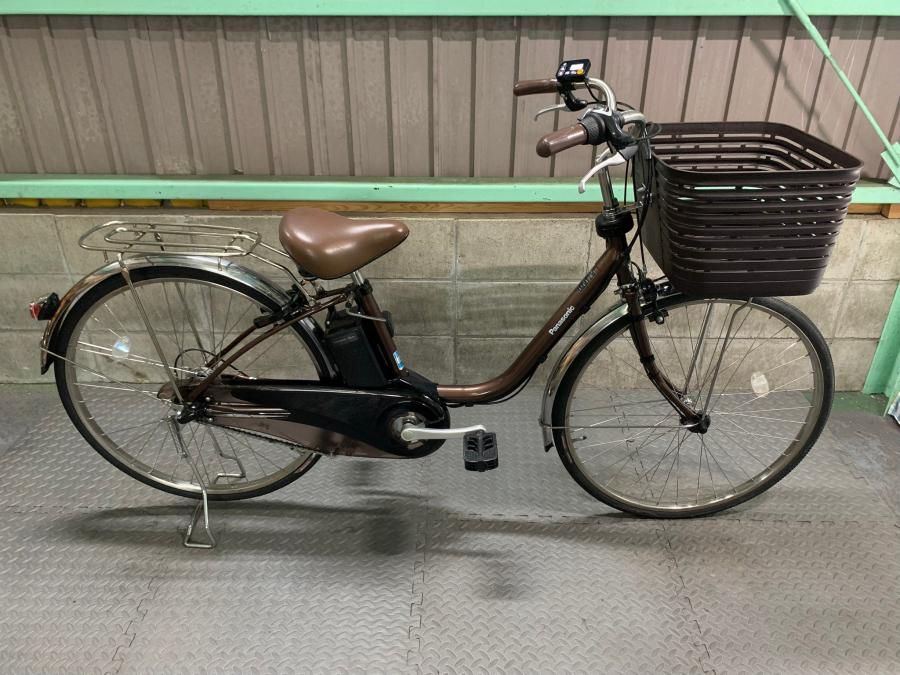 電動自転車 26インチ パナソニック 新基準 ビビ デラックス 大容量7Ah