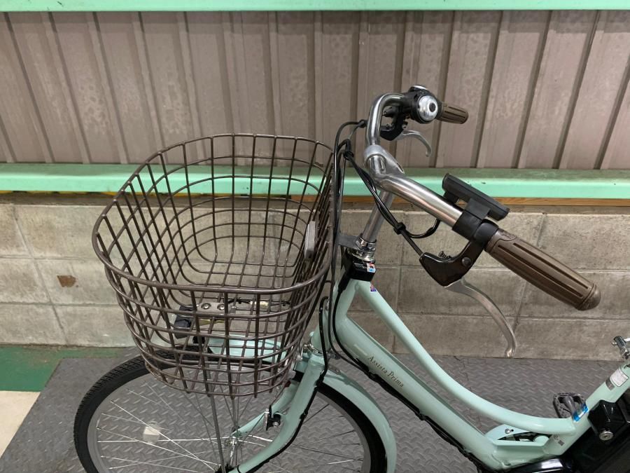 電動自転車 ブリヂストン assista prima 26インチ グレイッシュミント