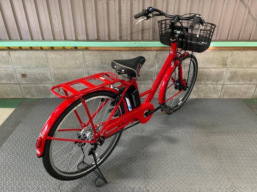 電動アシスト自転車(ブリヂストンSTEPCRUZ) 26インチバッテリー9.6Ah