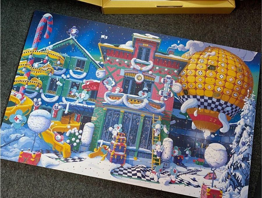 ルイヴィトン オーナメント 2022 アドベントカレンダー 数量限定 蒸気