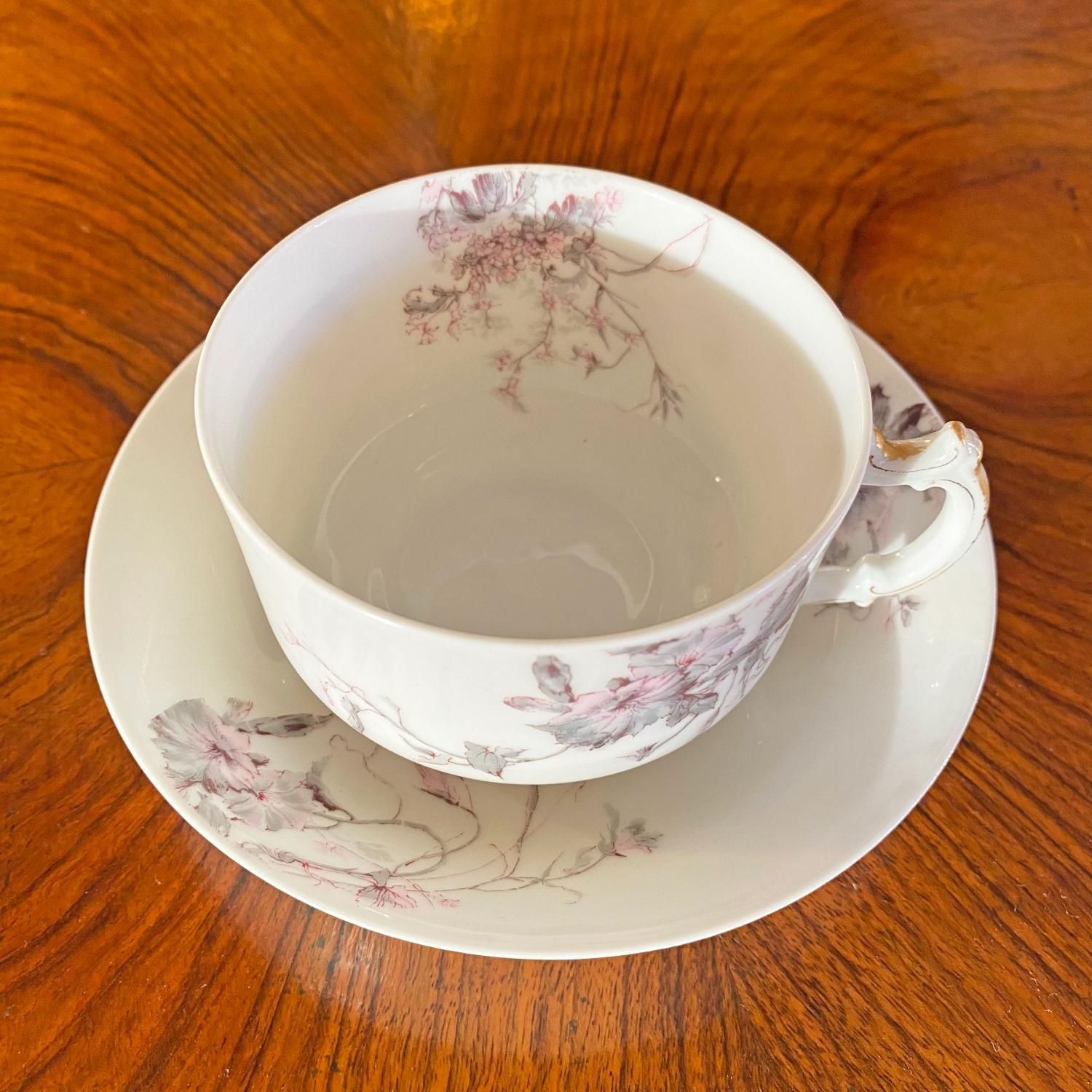 特価！Limogesリモージュカップ&ソーサーケーキ皿トリオ6セット