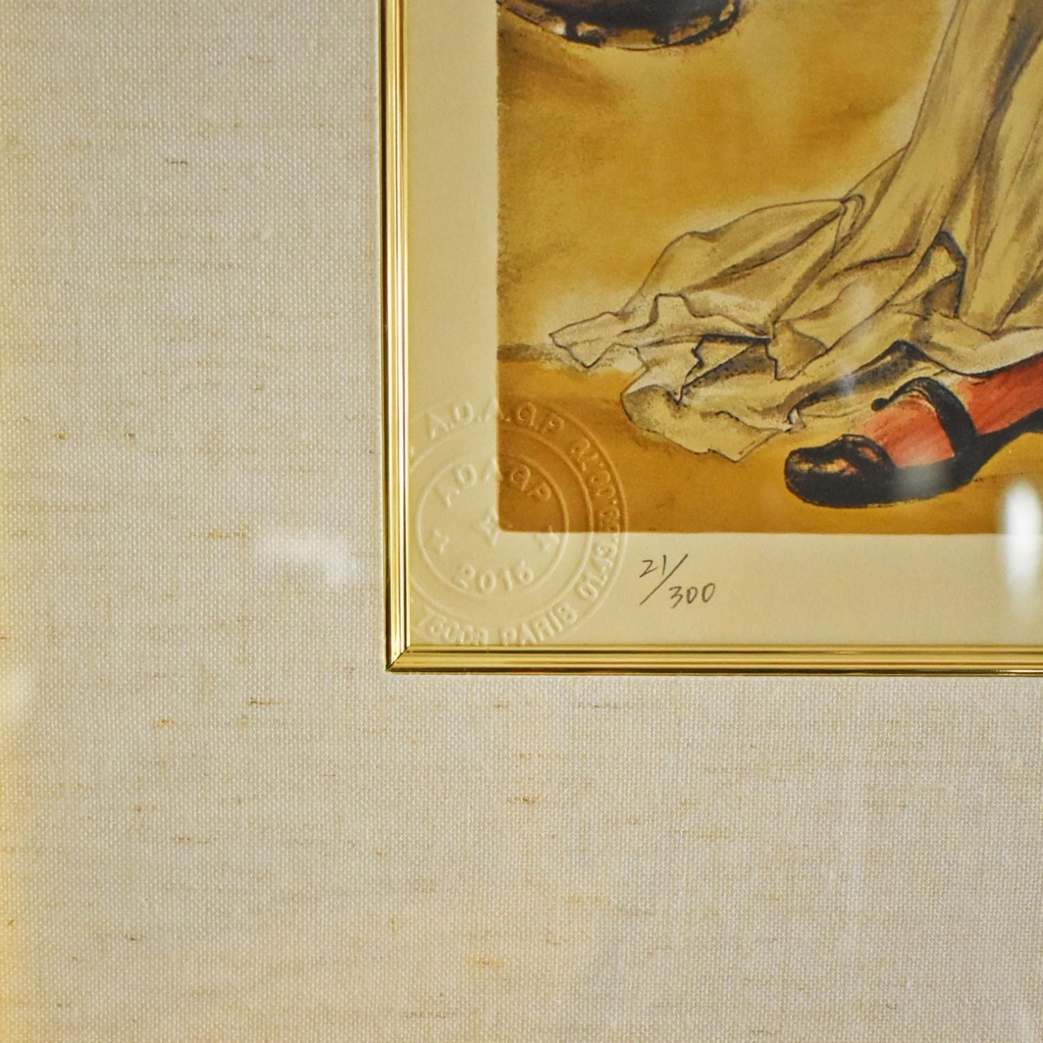 藤田嗣治 暖炉の前の少女 / WESTWOOD ANTIQUES