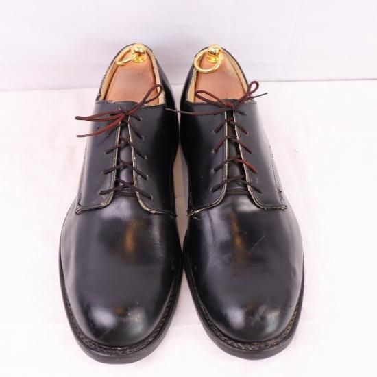 中古】メンズレザーシューズ(サービスシューズ)70'sレザーソール米軍US