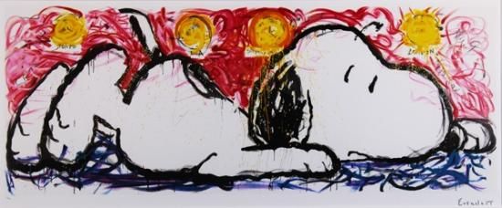 トム・エバハート 『No Way Out』 限定版リトグラフ 直筆サイン 本物